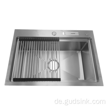 Workstation Countpop Big Single Bowl Waschbecken mit Schritt